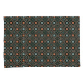 HOUSSE D'OREILLERS IMPRIMANTE DE SONGKET TRADITIONNELLE (devant-Droit)