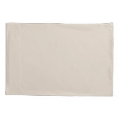 Housse D'oreillers Initiales personnalisées Pillowcase (Dos)