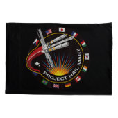 Housse D'oreillers Insigne de mission spatiale (Dos)