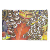 Housse D'oreillers Intersection de l'espace et du commerce (Dos)