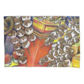 Housse D'oreillers Intersection de l'espace et du commerce (devant)