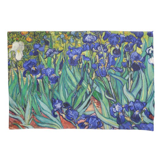 Housse D'oreillers Irises par Vincent van Gogh (devant)