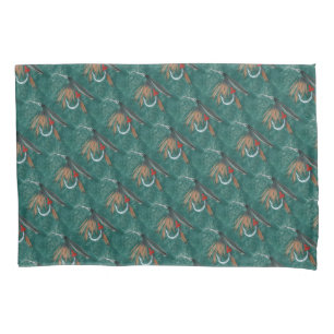 Housse D'oreillers Iron Blue Dun doux et brumeux mouillé truite mouil