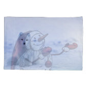 Housse D'oreillers Islande Renard arctique (Dos)