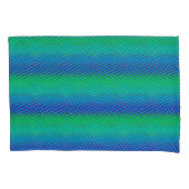 Housse D'oreillers Italien bleu sirène Motif Art Imprimer (devant-gauche)