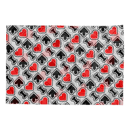 Housse D'oreillers J'adore le DDR. (Dos-gauche)