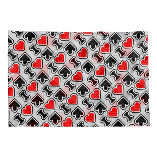 Housse D'oreillers J'adore le DDR. (Dos-Droit)