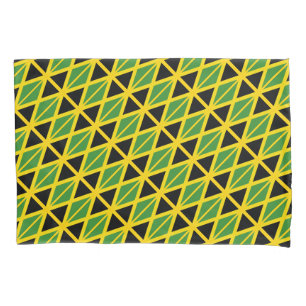 Housse D'oreillers JAMAICA FLAG Customisé réversible
