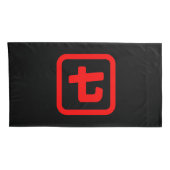 Housse D'oreillers Japonais Numéro sept 七 Nana } Kanji (Dos-Droit)