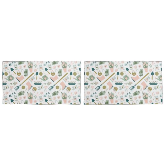 Housse D'oreillers Jardin (devant-Set)