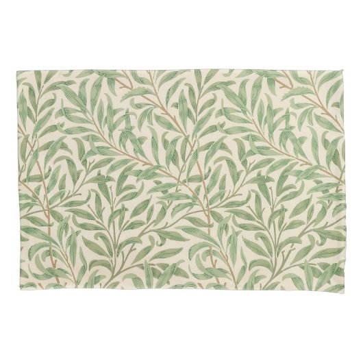 Housse D'oreillers Jardin aux branches de saule de William Morris Fle (devant)