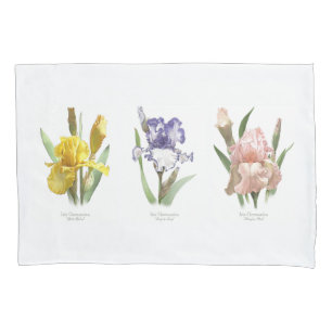 Housse D'oreillers Jardin d'agrément d'iris