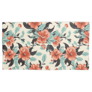 Housse D'oreillers Jardin du corail