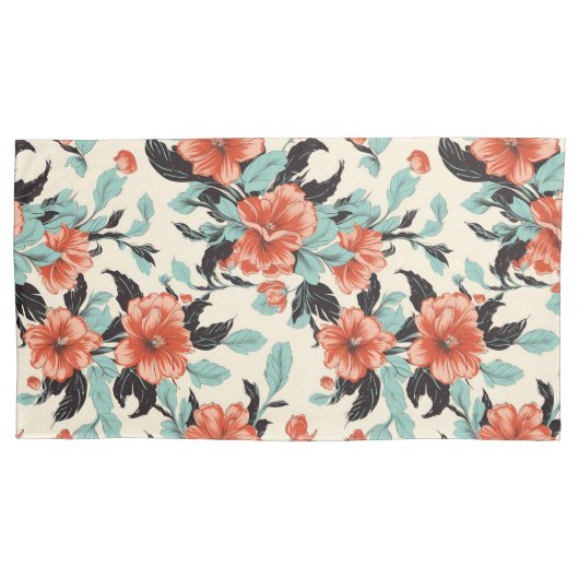 Housse D'oreillers Jardin du corail (devant-gauche)