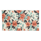 Housse D'oreillers Jardin du corail (Dos-Droit)