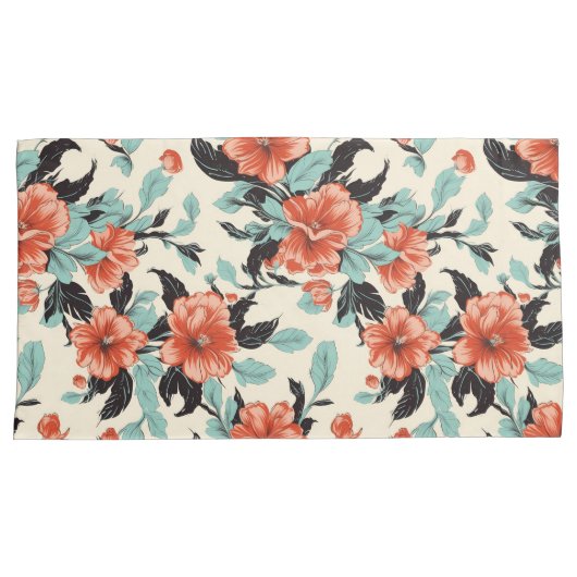 Housse D'oreillers Jardin du corail (devant-Droit)