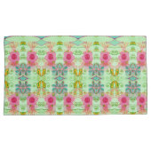 Housse D'oreillers Jardin Éclectique Enchantant : Beauté Florale Dive (devant-Droit)