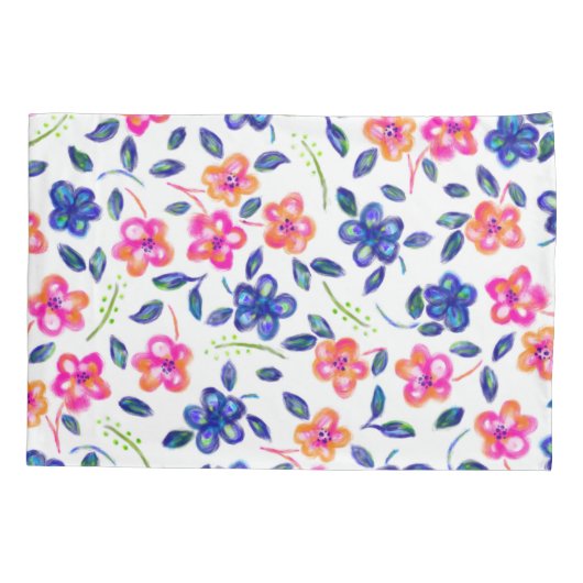 Housse D'oreillers Jardin fleuri (Dos-gauche)