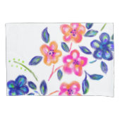 Housse D'oreillers Jardin fleuri (devant-gauche)