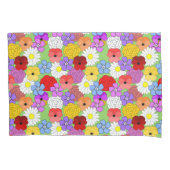 Housse D'oreillers Jardin fleuri (devant)
