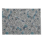 Housse D'oreillers Jardin Lilac blanc (Dos-Droit)