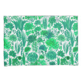 Housse D'oreillers Jardin succulent (devant-Droit)