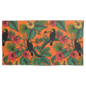 Housse D'oreillers Jardin toucan (devant-gauche)
