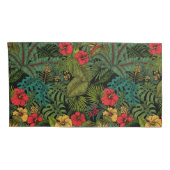 Housse D'oreillers Jardin tropical (Dos-Droit)