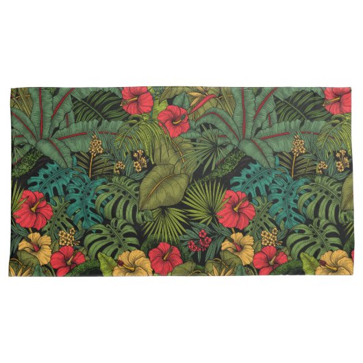 Housse D'oreillers Jardin tropical (devant-Droit)