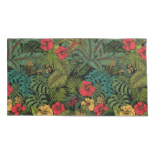 Housse D'oreillers Jardin tropical (Dos-gauche)