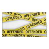 Housse D'oreillers Je suis offensé que la police ne croise pas (Dos-gauche)