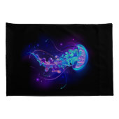 Housse D'oreillers Jellyfish éclatante couleur (Dos-Droit)