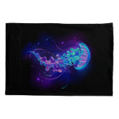 Housse D'oreillers Jellyfish éclatante couleur (Dos)