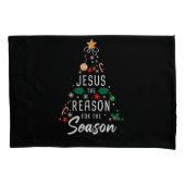 Housse D'oreillers Jésus La Raison De La Saison - Foi De Noël (devant)