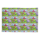 Housse D'oreillers Jésus m'aime les dinosaures (Dos)