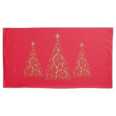Housse D'oreillers Jeu de Pillowcase de Noël de Noël (devant-gauche)