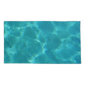 Housse D'oreillers Jeu de pilotes d'eau bleu turquoise (Dos-gauche)