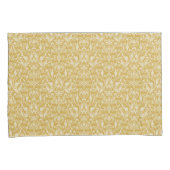 Housse D'oreillers Jeu d'oreillers d'impression Gold Damask (devant-Droit)