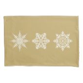 Housse D'oreillers Jeu d'oreillettes Snowflakes (devant-gauche)