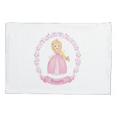 Housse D'oreillers Joli Conte Rose Princess Pillowcase (Dos)