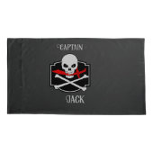 Housse D'oreillers Jolly roger personnalisé (Cutlass) (Dos-gauche)
