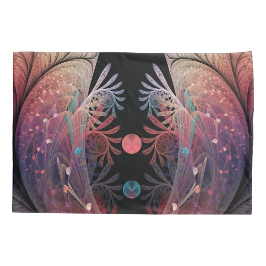 Housse D'oreillers Jonglage Abstract Modern Fantasy Fractal Art (Dos)