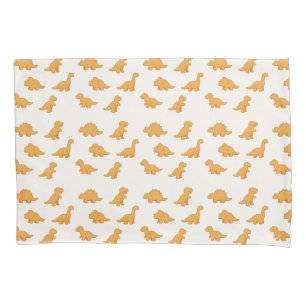 Housse D'oreillers Jouer Dinosaure Poulet Nugget Enfants Doux Dîner