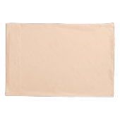 Housse D'oreillers Jouer Peach Beige (Dos)