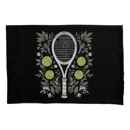 Housse D'oreillers Joueur de tennis (devant)