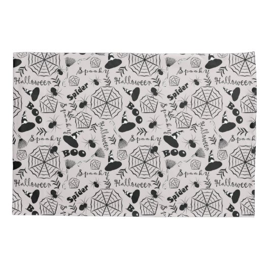 Housse D'oreillers Joyeux Halloween (Dos)