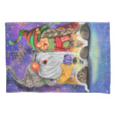 Housse D'oreillers Joyeux Noël Gnomes Coussin Coque (devant)