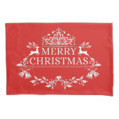 Housse D'oreillers Joyeux Pillowcase Noël (devant)