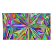 Housse D'oreillers kaléidoscope Abstrait (Dos-Droit)