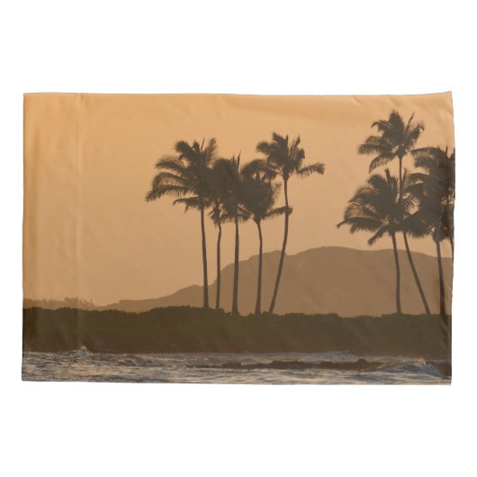 Housse D'oreillers Kauai Ocean Sunset (Dos-gauche)
